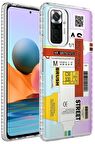 Redmi Note 10 Pro Kılıf Airbag Kenarlı Renkli Desenli Elegans