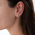 Taşlı Kutup Yıldızı Küpe