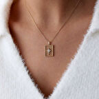 Izgara Kutup Yıldızı Kolye