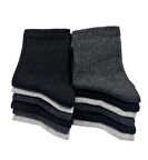 CİHO SOCKS BASİC DÜZ RENKLER 12 ÇİFT ERKEK TENİS ÇORAP