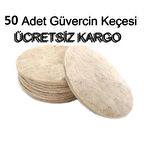 50Adet Güvercin Keçesi Güvercin Folluk Keçesi Kuş Keçesi Yuva Keçesi