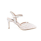 File Pullu Kadın Topuklu Abiye Ayakkabı 