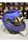 AXXIS Panther Sv Solıd A7 Matt Blue Tam Kapalı Kask