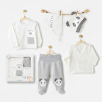 Andywawa AC26020 Keep Smiling 5'li Hastane Çıkışı Grey