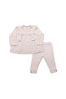 Bistyle Grow İn Love 2'Li Bebe Takım 14102 Pembe Ekru