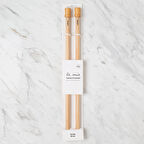 La Mia Whitewood 12 mm 36 cm Ahşap Örgü Şişi