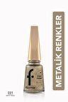 Flormar Metalik Parlak Oje - Star Shine Nail Enamel - 031 Brıght Magıc-8682536073875