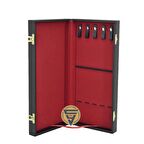 Kuyumcu Tespih Takı Taşıma Ve Saklama Çantası 5'li Siyah