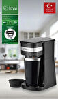 Kiwi Kcm-7505 Termoslu Muglı Filtreli Kahve Makinesi