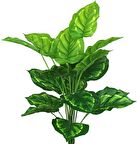 Yapay Çiçek Demet Tropik Diffenbahya 18 Dal 70 cm Salon Çiçeği Yapay Bitki