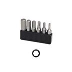 Narex 857600 1/4'' 30 mm Allen Bits Uç Seti 6 Parça