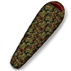 Husky Army -17C Uyku Tulumu 85x220cm Kamuflaj Askeri Desenli