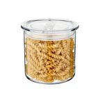 SİMAX AKRİLİK ŞEFFAF KAPAKLI CAM KAVANOZ 0.50LT 9*9 CM 5162