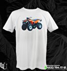 Yuvarlak Yaka Oversize Siyah- Beyaz Tişört