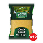 1 Kg. x 12 Adet Yazar Köftelik Bulgur 