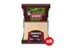Yazar Osmancık Pirinç 1 Kg x 6 Paket.