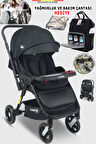 Baby Home 900 X3 Çift Yönlü Bebek Arabası Bakım Çantası Hediye