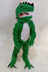 T-Rex Dinozor Kostümü Yeşil | Dinozor Kostümü Çocuk