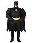 Yetişkin Batman Kara Şövalye Kostümü Kaslı