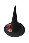 Cadı Şapkası Tül Detaylı Yetişkin