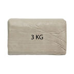 Beyaz Seramik Hamuru 3 kg Kil Seramik Çamuru