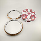 MORDİNO Eti  Yuvarlak Cep Aynası