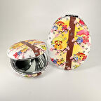 MORDİNO Japon Baykuşlar Elips Cep Aynası