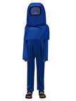 Among Us Cosplay Uzaylı Astronot Kostümü Mavi