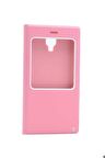 Casper Via A1 Plus Uyumlu Kılıf Dolce Kapaklı Kılıf Pembe Açık