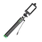 Apple iPhone 7 Uyumlu özel Selfie Çubuğu H520 Yeşil