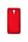 Meizu M6 Uyumlu Kılıf Premier Silikon Kapak Kırmızı