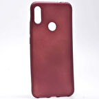 Xiaomi Redmi Note 7 Uyumlu Kılıf Premier Silikon Kapak Mürdüm