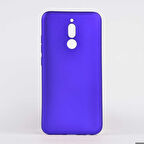 Xiaomi Redmi 8 Uyumlu Kılıf Premier Silikon Kapak Saks Mavi