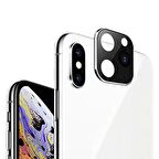 Apple iPhone XS Max Uyumlu CP-03 iPhone 11 Pro Max Kamera Lens Dönüştürücü Gri