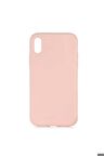 Apple iPhone XS Uyumlu Kılıf LSR Lansman Kapak Pembe Açık