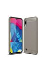 Samsung Galaxy M10 Uyumlu Kılıf Room Silikon Kapak Gri