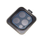 Apple iPhone 12 Pro Max Uyumlu Kamera Koruyucu Mavi