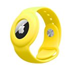 Airtag Anahtarlık Kordon Sarı