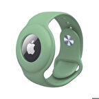 Airtag Anahtarlık Kordon Açık Yeşil