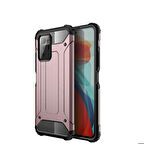 Xiaomi Poco X3 GT Uyumlu Kılıf Crash Silikon Kapak Rose Gold