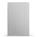 Xiaomi Mi Pad 5 Uyumlu Tablet Kılıfı Smart Cover Standlı Akıllı Kılıf Gri