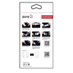 Huawei P50 Pocket Uyumlu Narr Tpu Ön Arka Body Ekran Koruyucu Gold