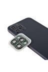 Apple iPhone 13 Pro Max Uyumlu CL-08 Kamera Lens Koruyucu Koyu Yeşil