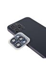 Apple iPhone 11 Pro Max Uyumlu CL-08 Kamera Lens Koruyucu Mavi