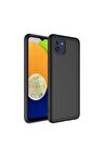 Samsung Galaxy A03 Uyumlu Kılıf Mara Lansman Kapak Siyah