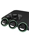 Apple iPhone 14 Pro Max Uyumlu CL-07 Kamera Lens Koruyucu Koyu Yeşil