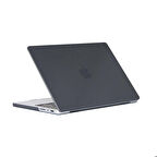 Apple Macbook 16.2' 2021 Uyumlu A2485 MSoft Carbon Fiber Tasarımlı Kapak