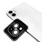 Apple iPhone 11 Uyumlu CL-11 Safir Parmak İzi Bırakmayan Anti-Reflective Kamera Lens Koruyucu Mor