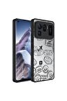 Xiaomi Mi 11 Ultra Uyumlu Kılıf Aynalı Desenli Kamera Korumalı Parlak Mirror Kapak Seyahat