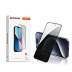 Apple iPhone 15 Pro Uyumlu Davin 5D Privacy Cam Ekran Koruyucu